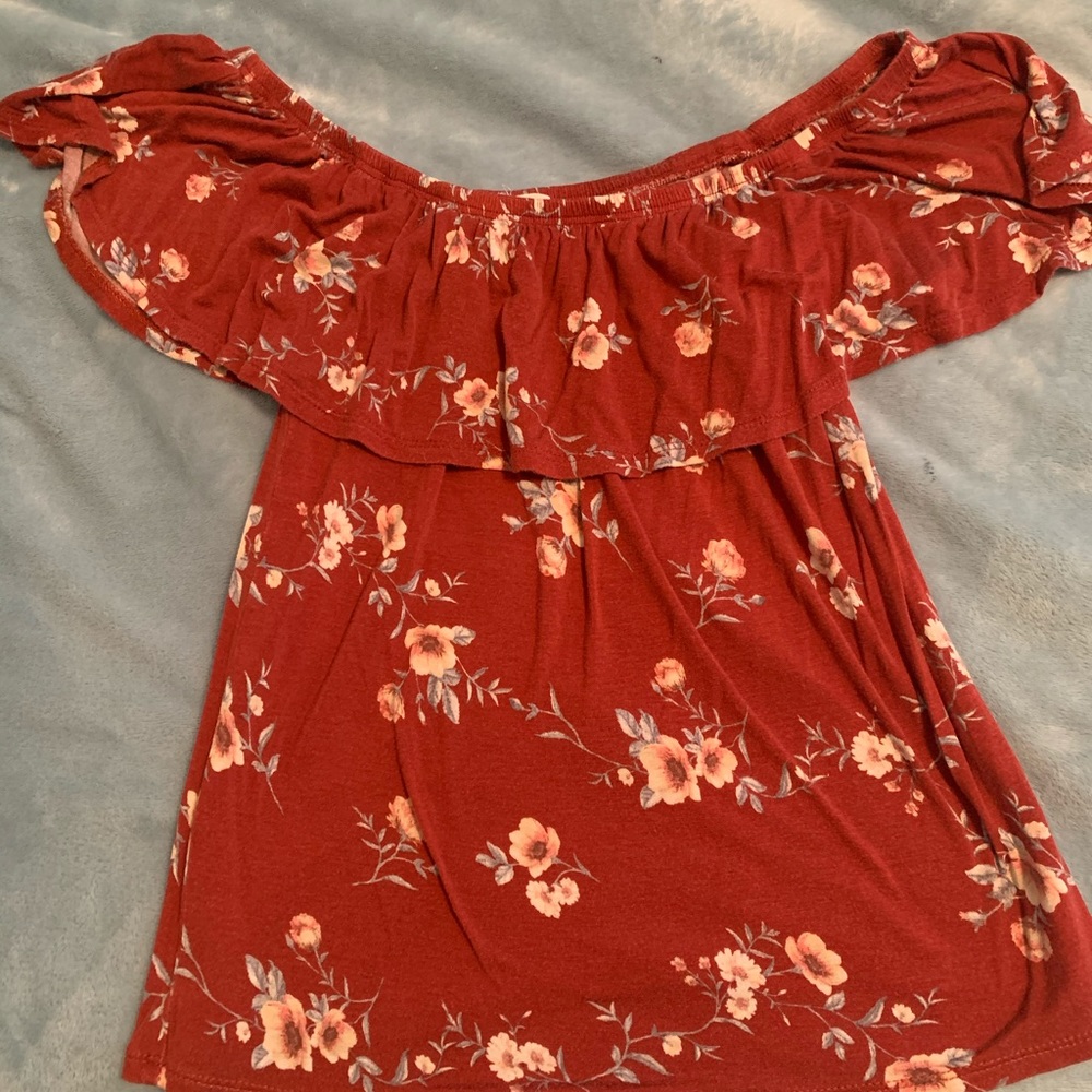 Tillys off shoulder top